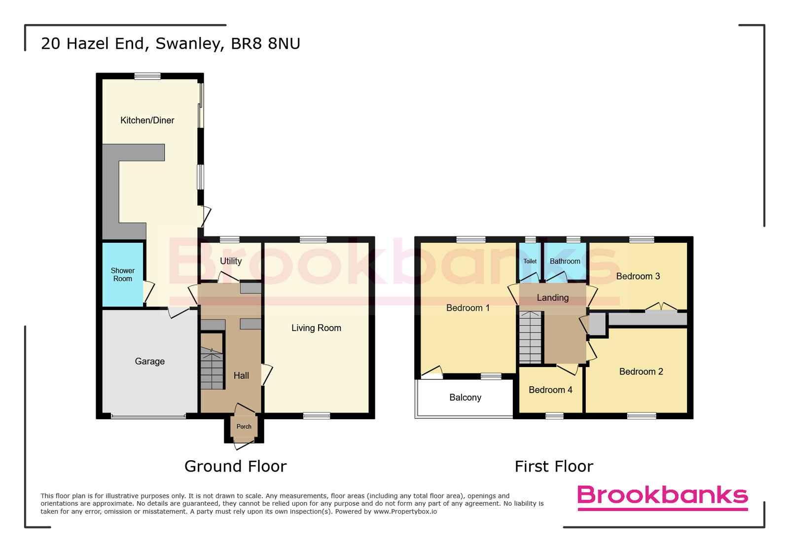 20, Hazel End, Swanley floorplan