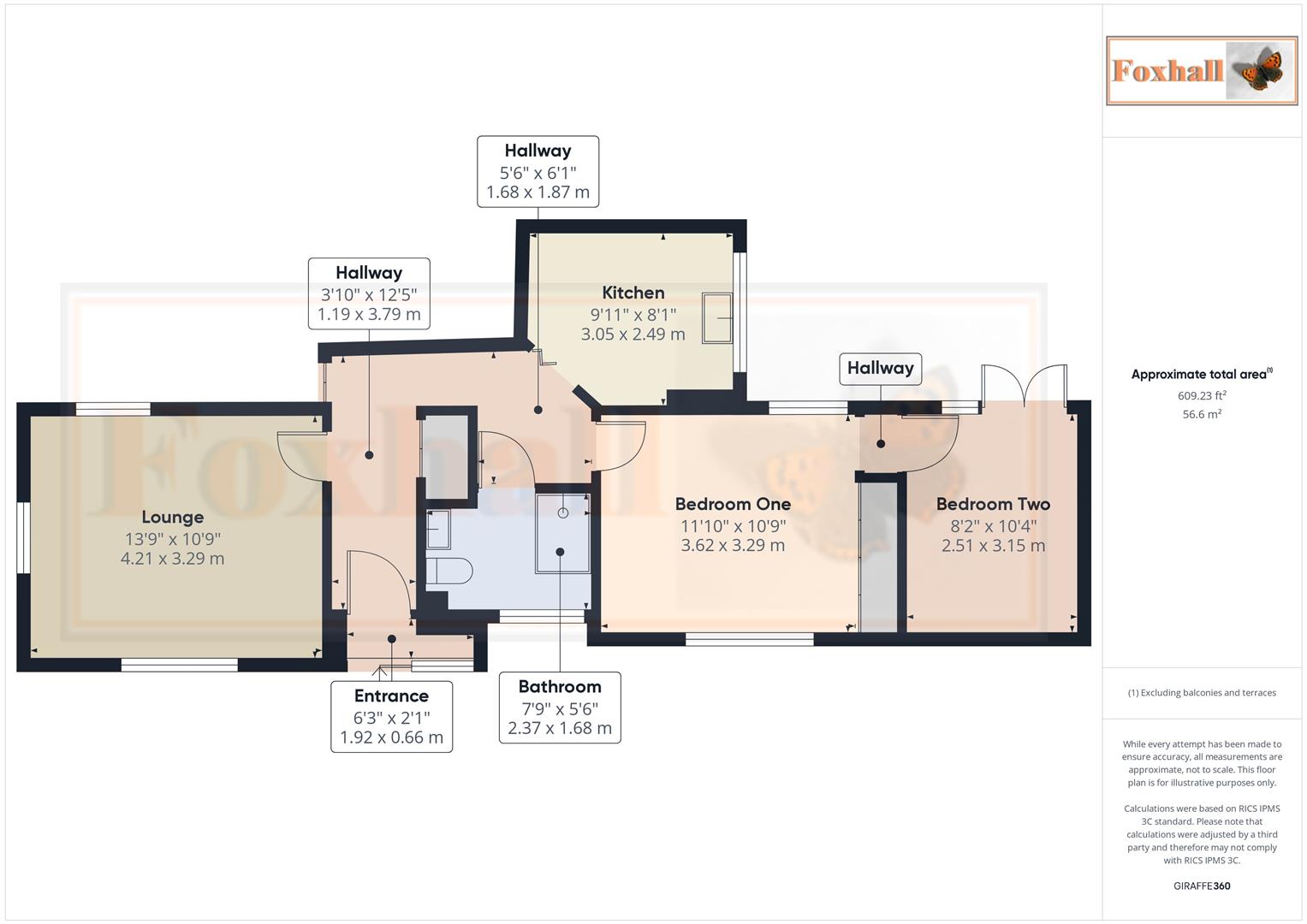 6 St Johns Court, Sunfield Close, Ipswich floorplan
