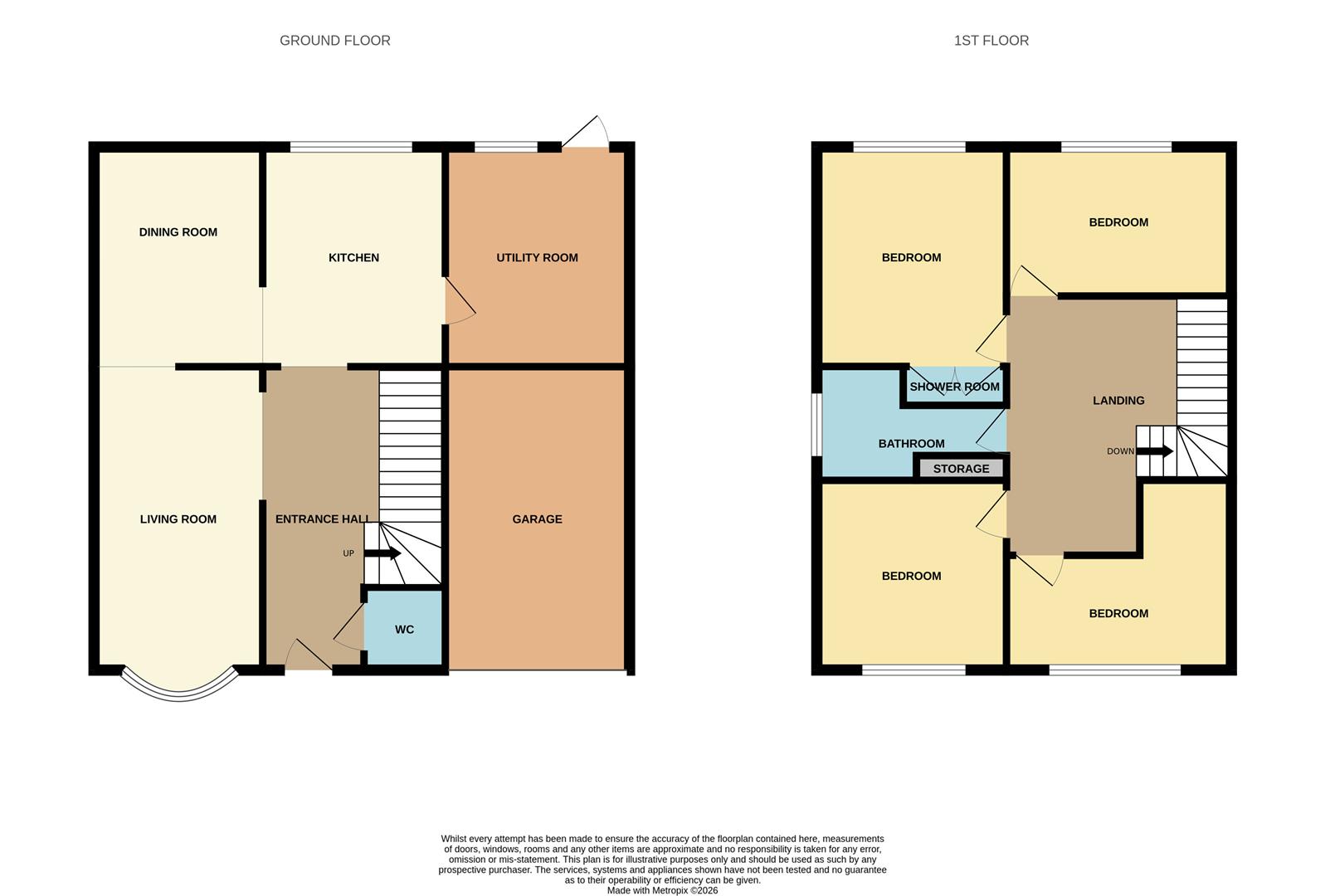 22, Upper Lambricks, Rayleigh floorplan