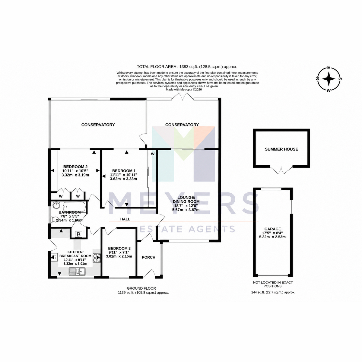 23, Forest View Drive, Wimborne floorplan