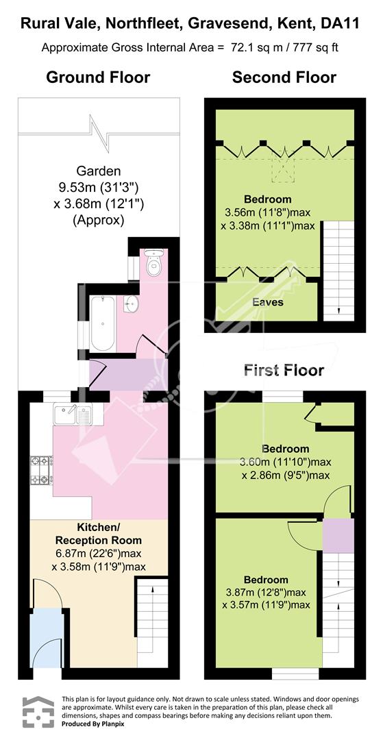 82, Rural Vale, Gravesend floorplan