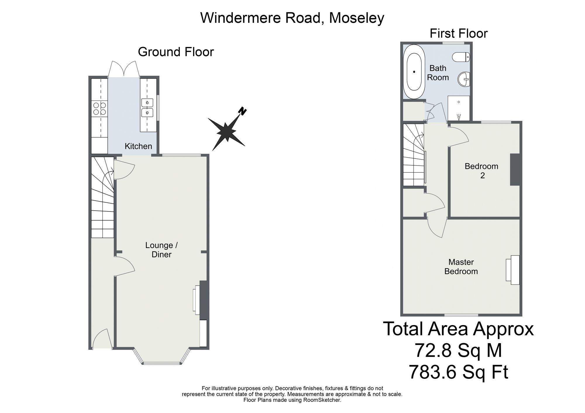 8 Windermere Road, Birmingham floorplan