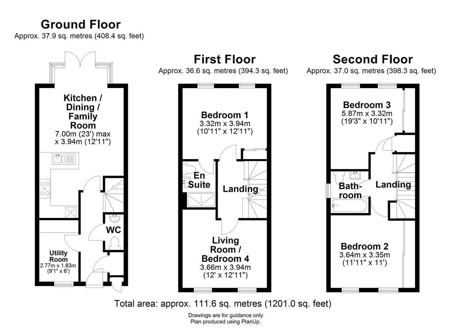 Shrewsbury Road, Cambridge floorplan