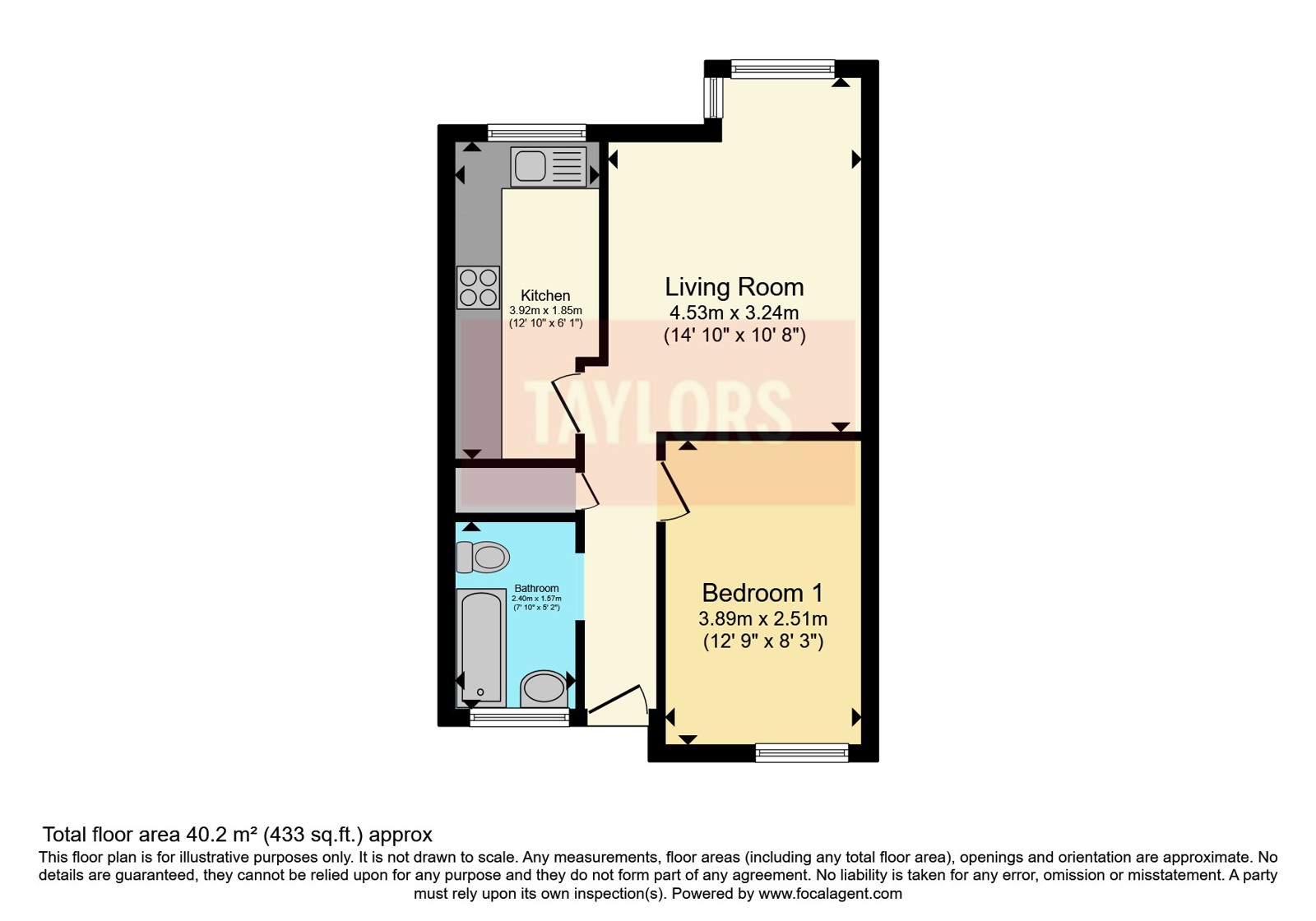 22, Harden Road, Bristol floorplan