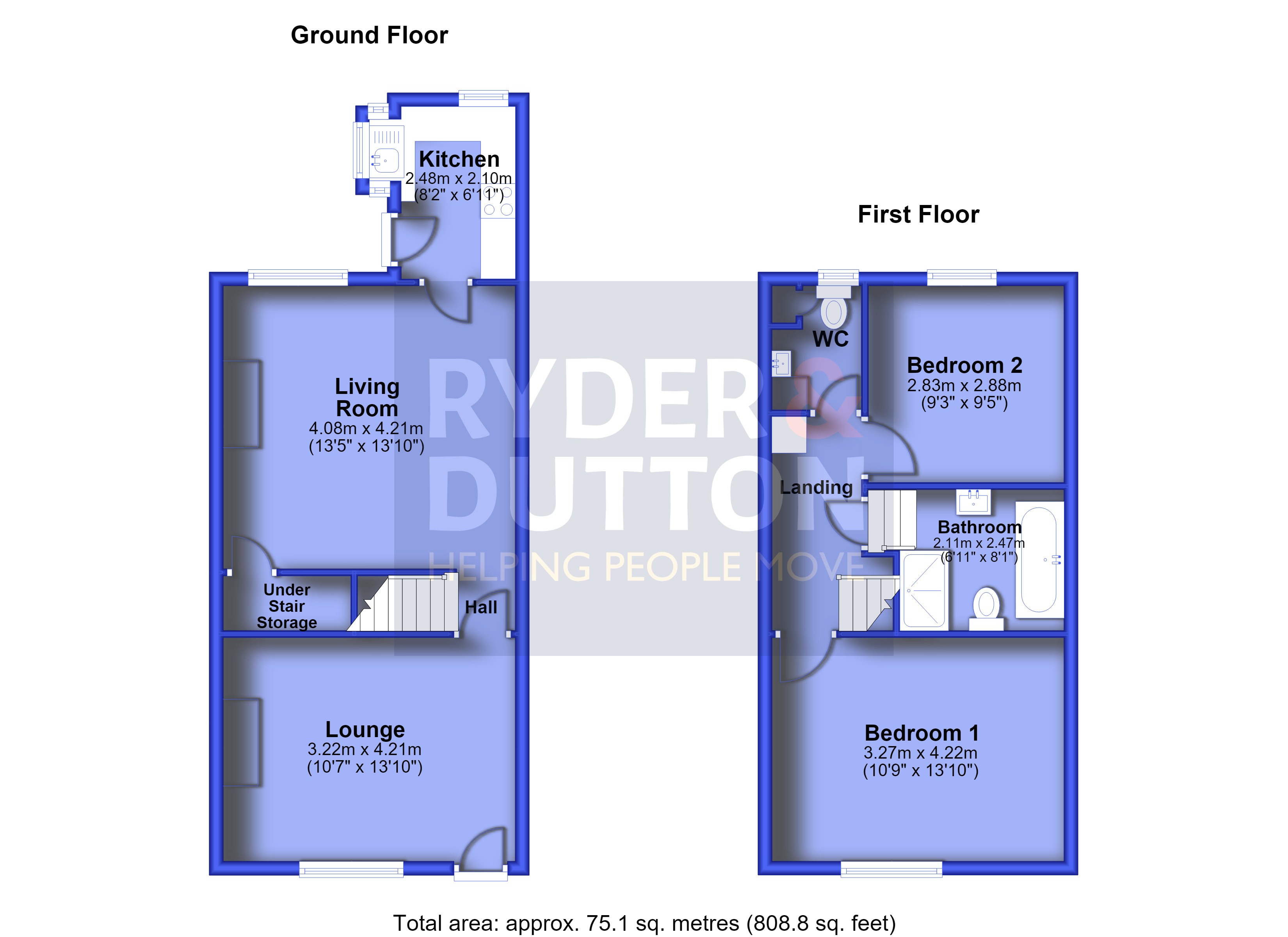 30, York Street, Rossendale floorplan