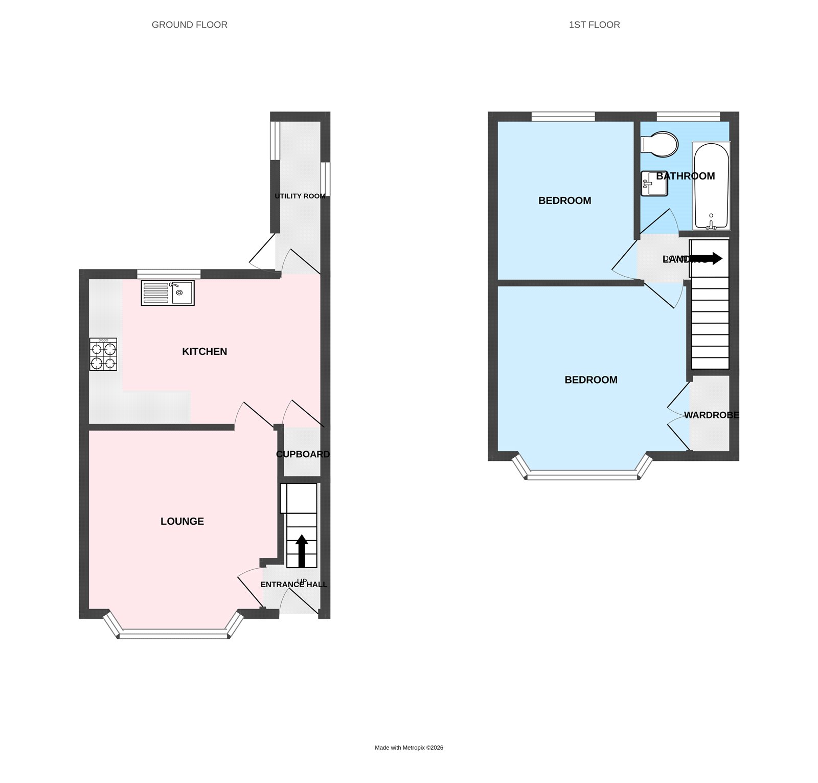 40, Rydal Avenue, Shrewsbury floorplan