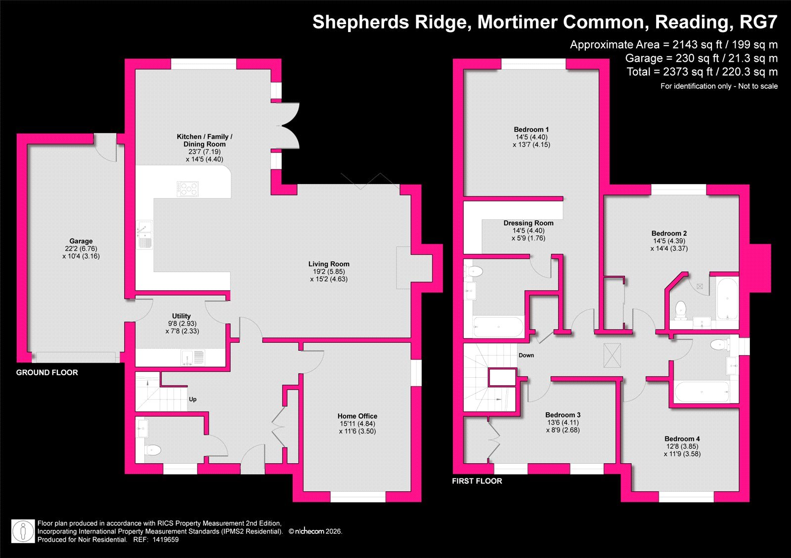 Plot 55,, Shepherds Ridge, Reading floorplan