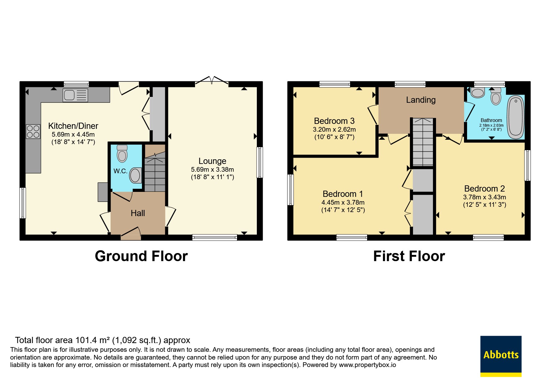 ++ 3 Bed Detached 50% ++ Isle Road,, William Lynne Road, Outwell floorplan