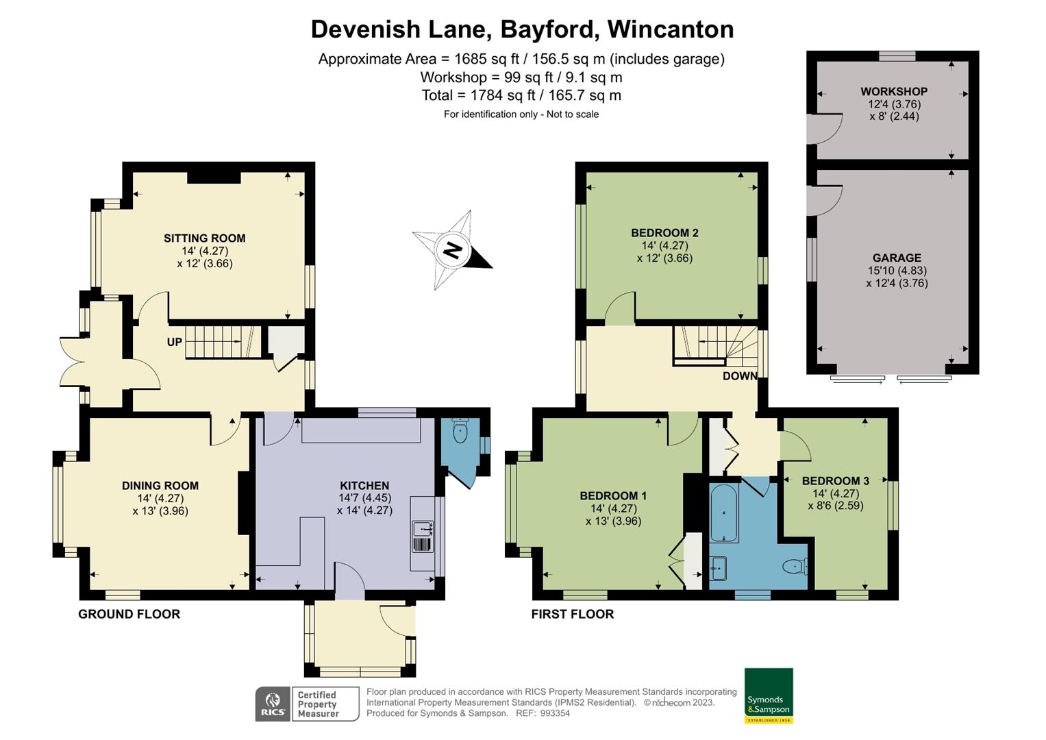 Devenish Lane, Bayford, Wincanton BA9, 3 bedroom detached house for