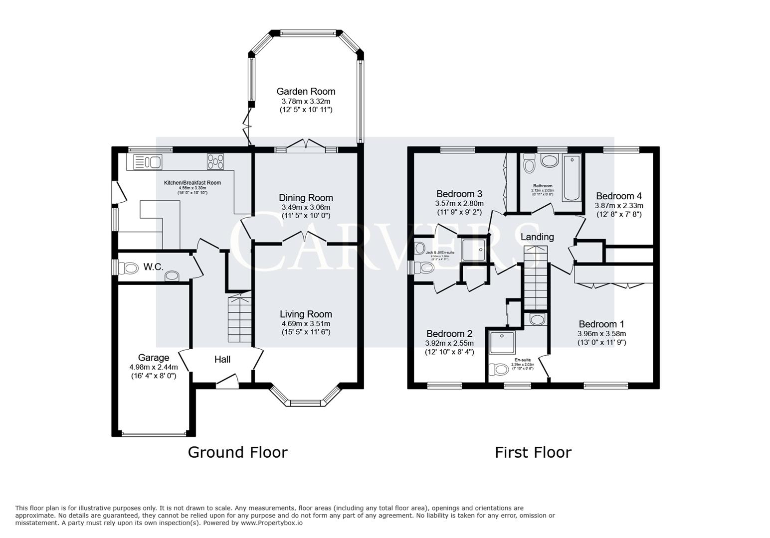 15, Woodlands Green, Darlington floorplan