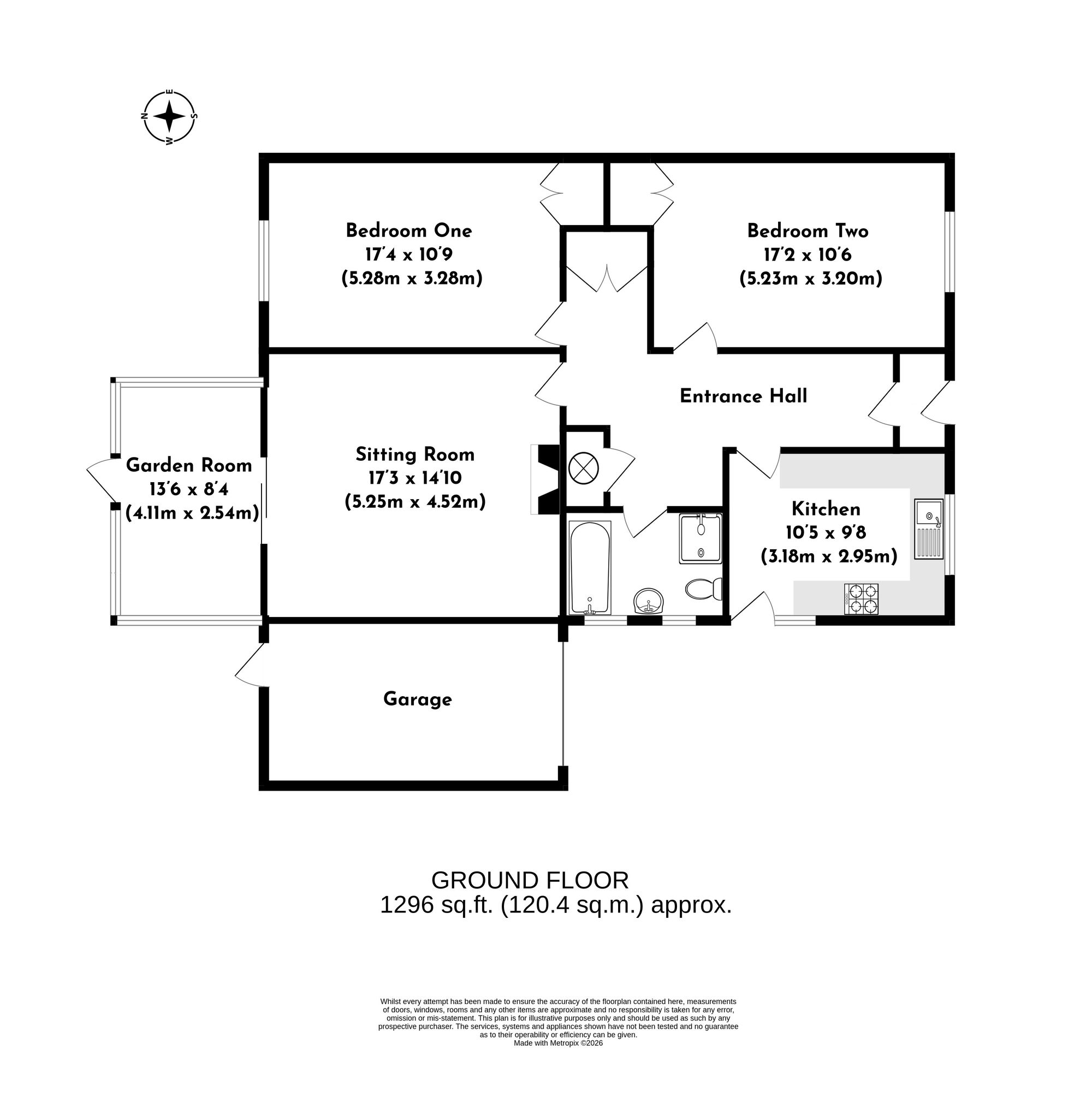 15 Meadow Close, Holt floorplan