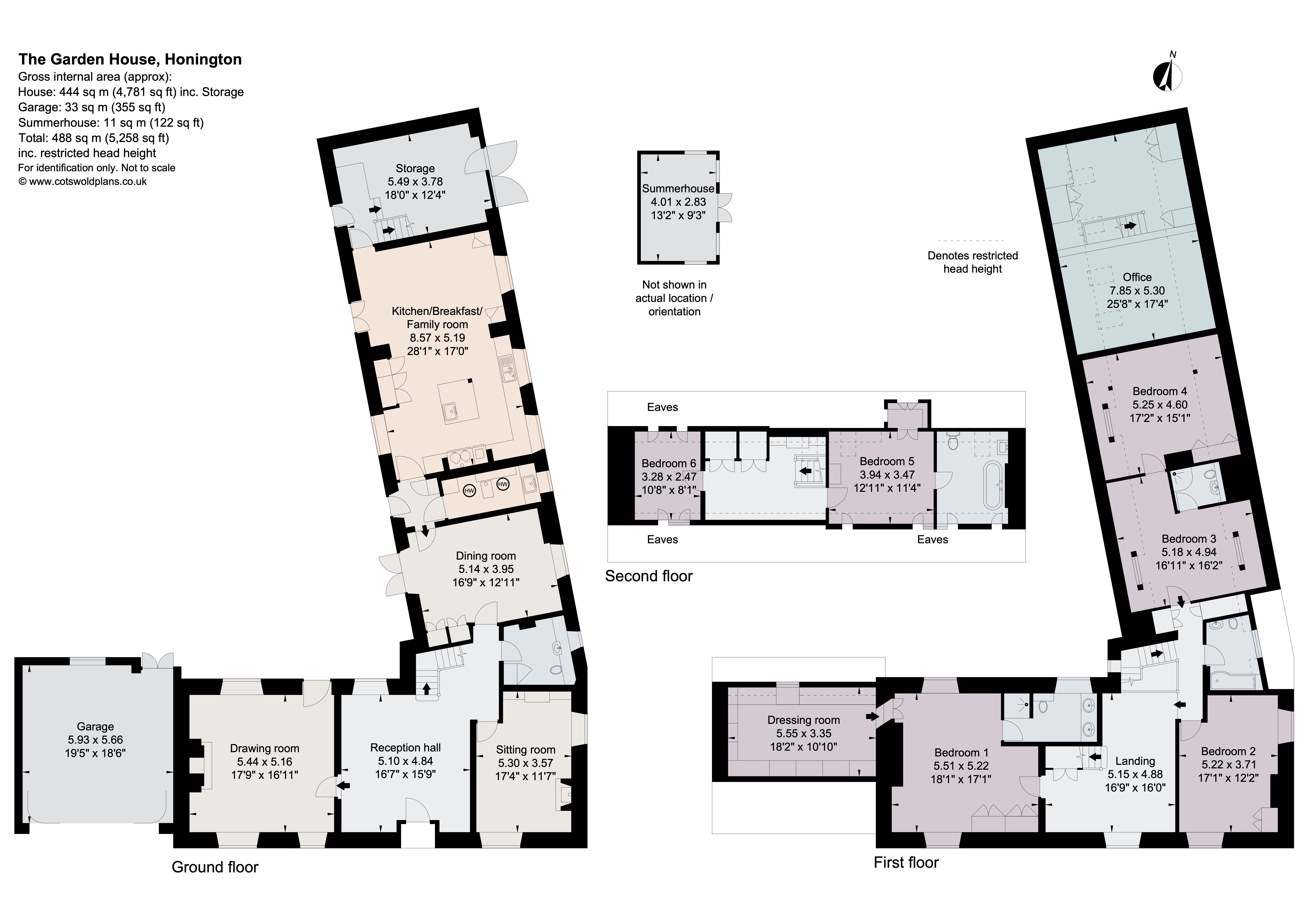 The Garden House,, Honington, Warwickshire floorplan