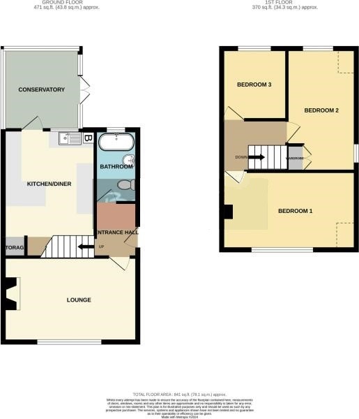 10, The Spinney, Newport floorplan