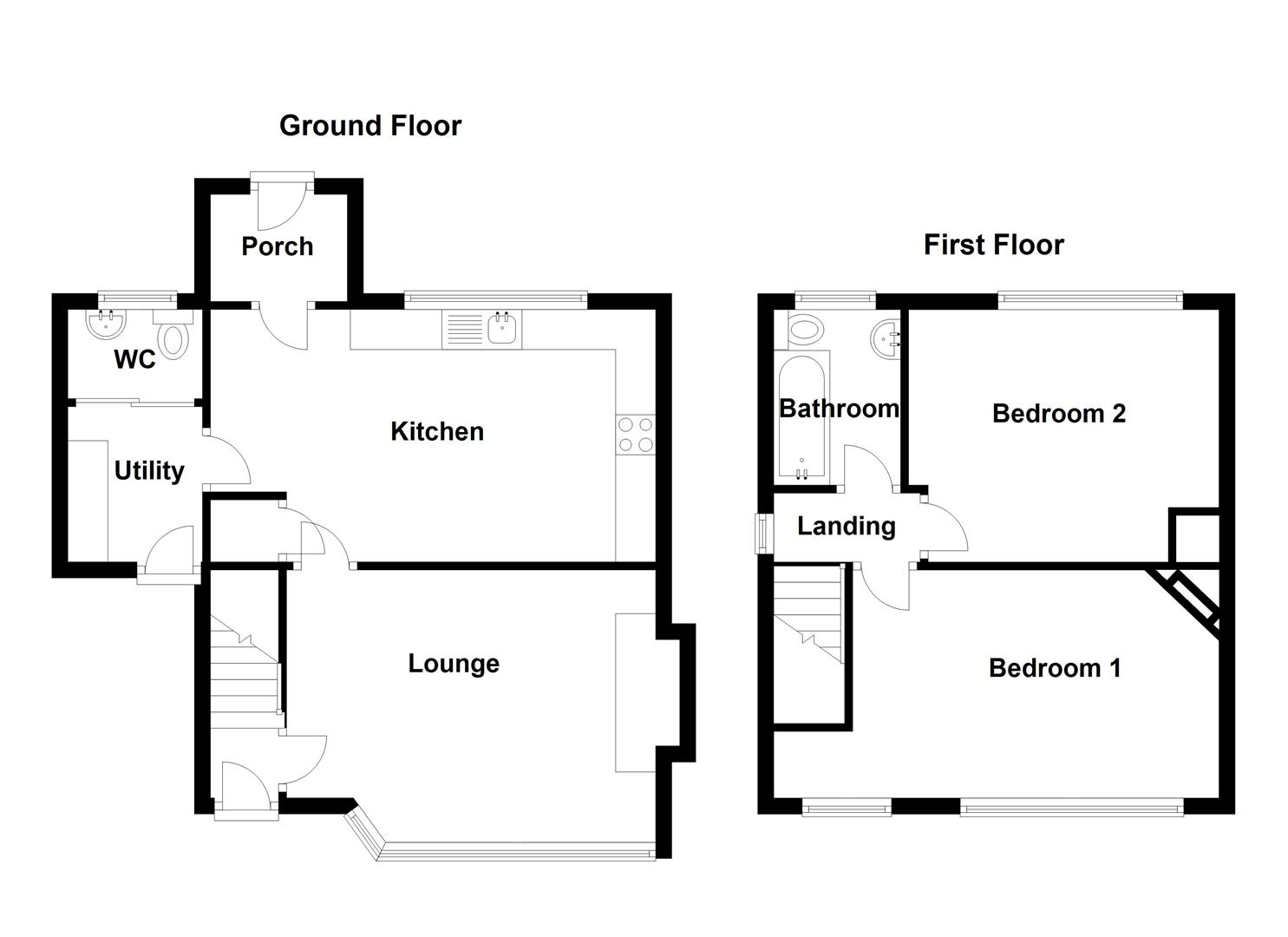 40, Newpool Road, Knypersley floorplan