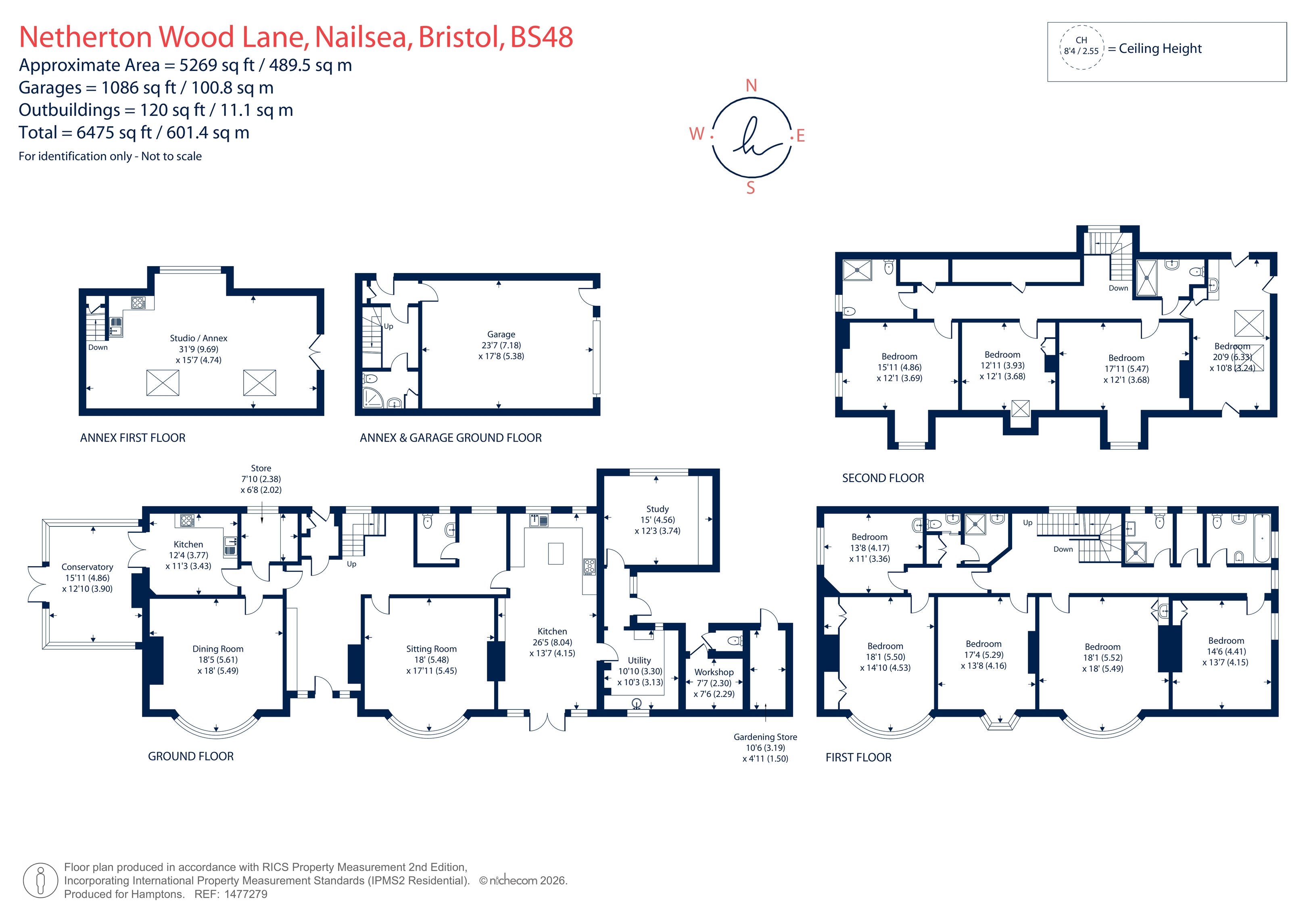 Netherton Wood, Netherton Wood Lane, West End floorplan