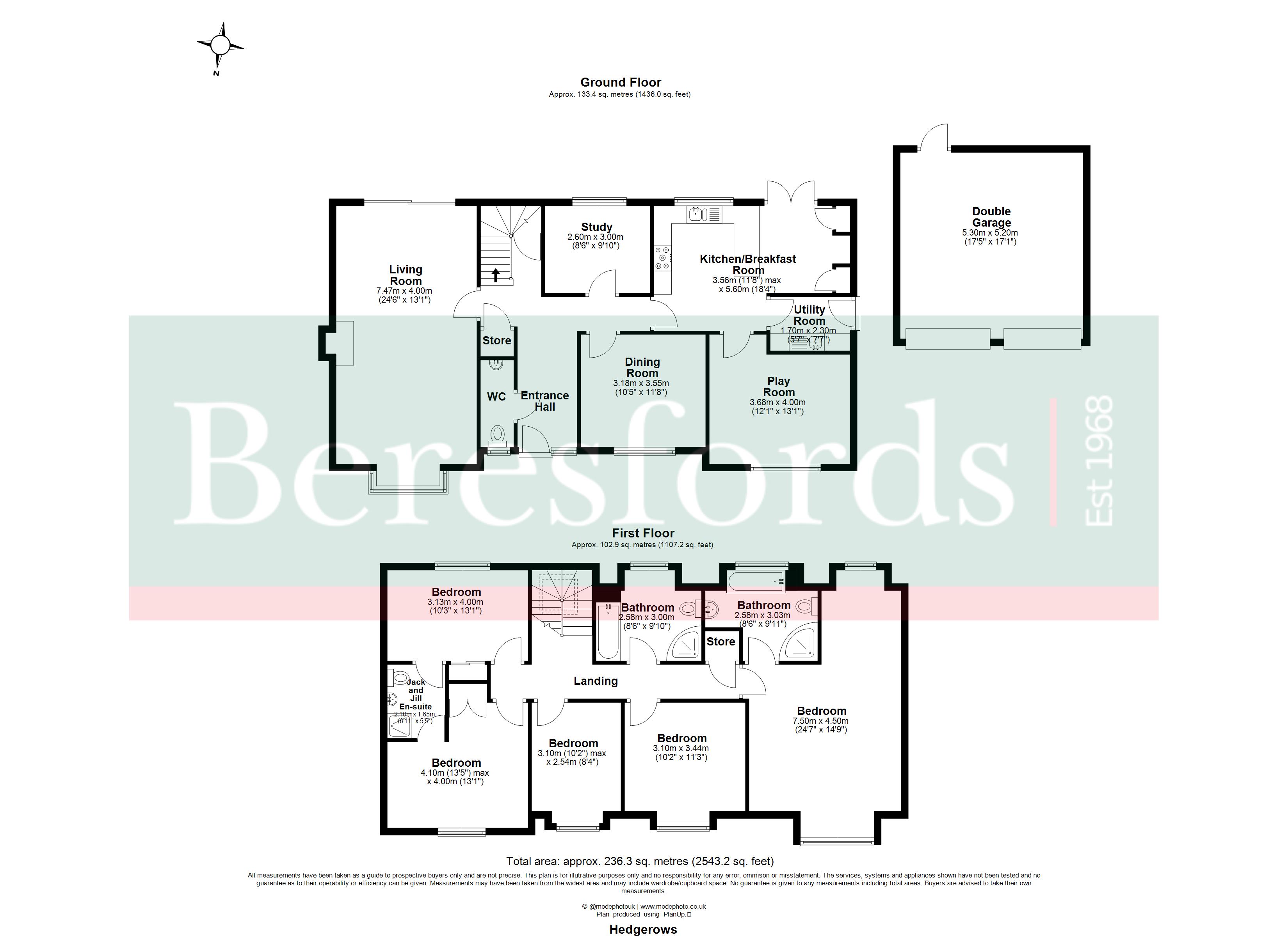 4, Hedgerows, Brentwood floorplan