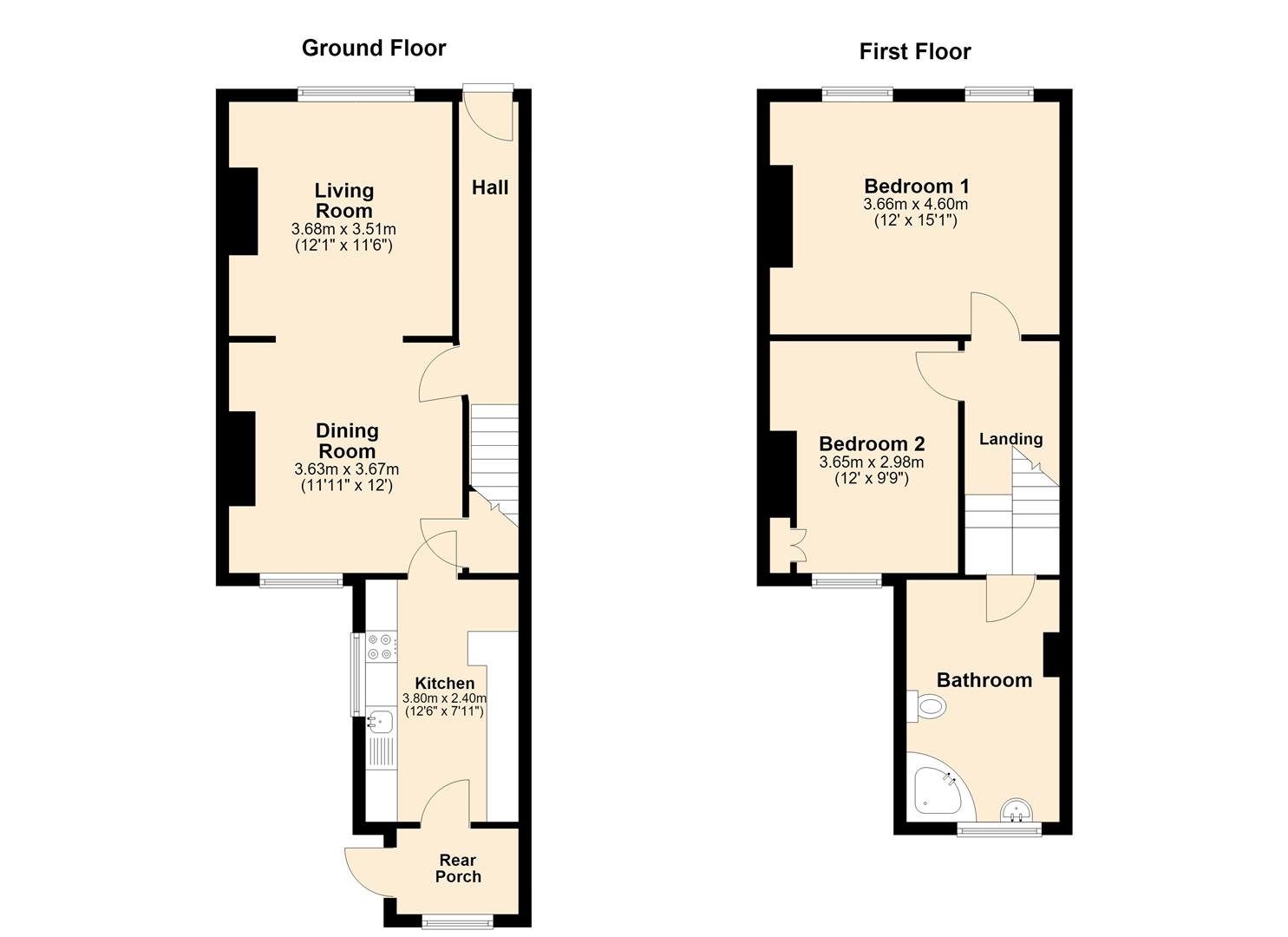 9, Lee Street, Hull floorplan