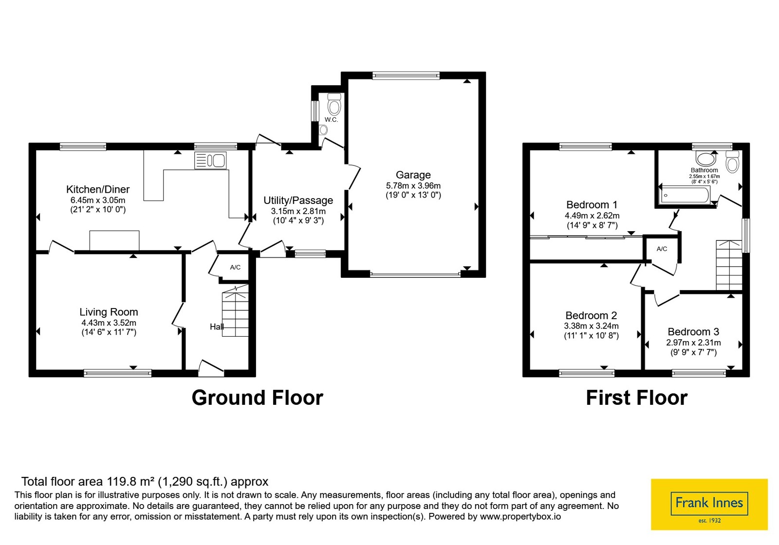 68, St. Matthews Avenue, Ashby-de-la-Zouch floorplan
