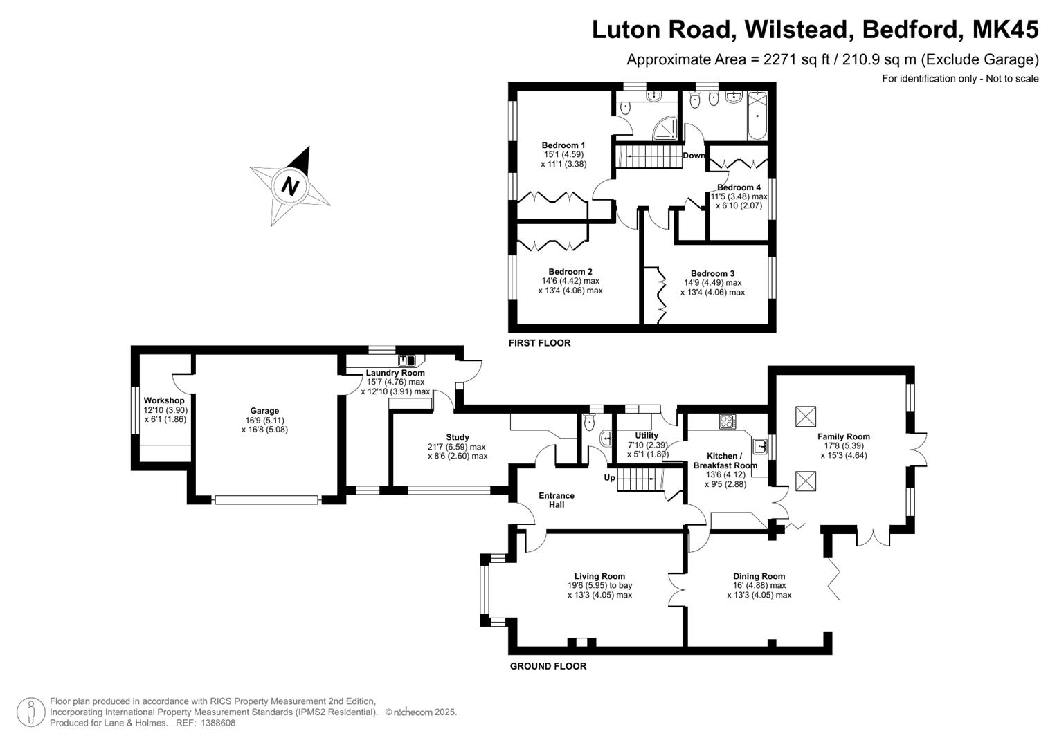 19A, Luton Road, Bedford floorplan