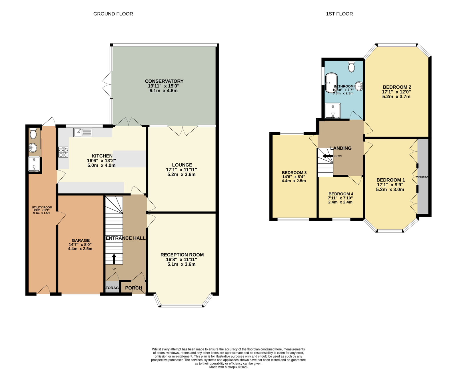 32, Marlborough Road, Birmingham floorplan
