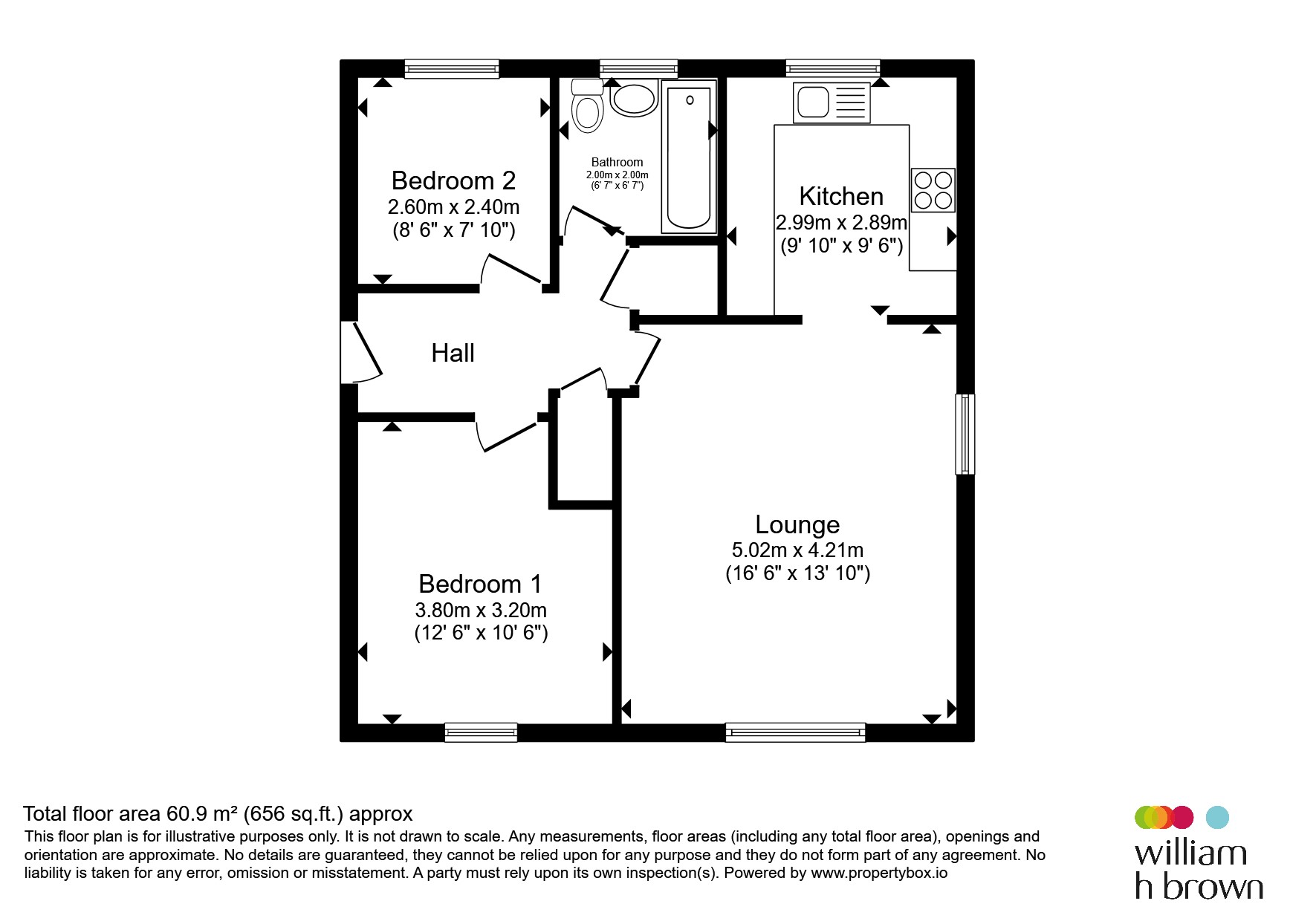 32, Dellfield, Ware floorplan