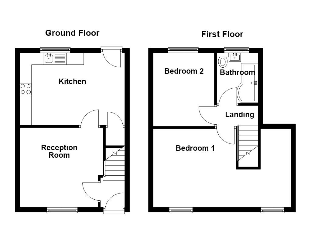 Belmont Close, Stockport floorplan