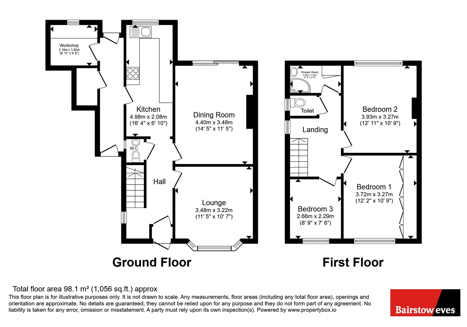 77, Rowan Drive, Nottingham floorplan