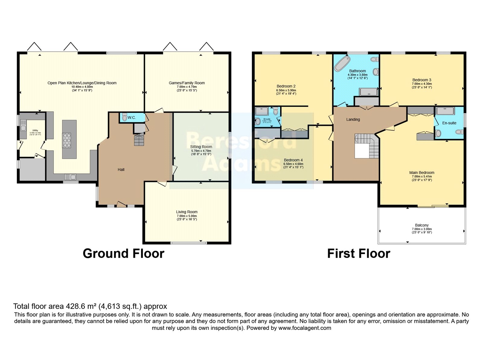 Trigfa,, Benllech, Isle of Anglesey floorplan