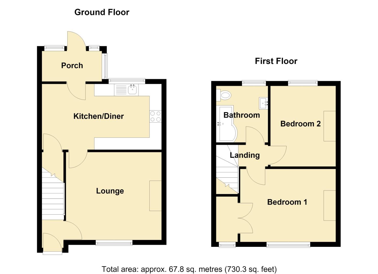 5 Lewis Row Cottages, Hermitage Lane, Maidstone floorplan