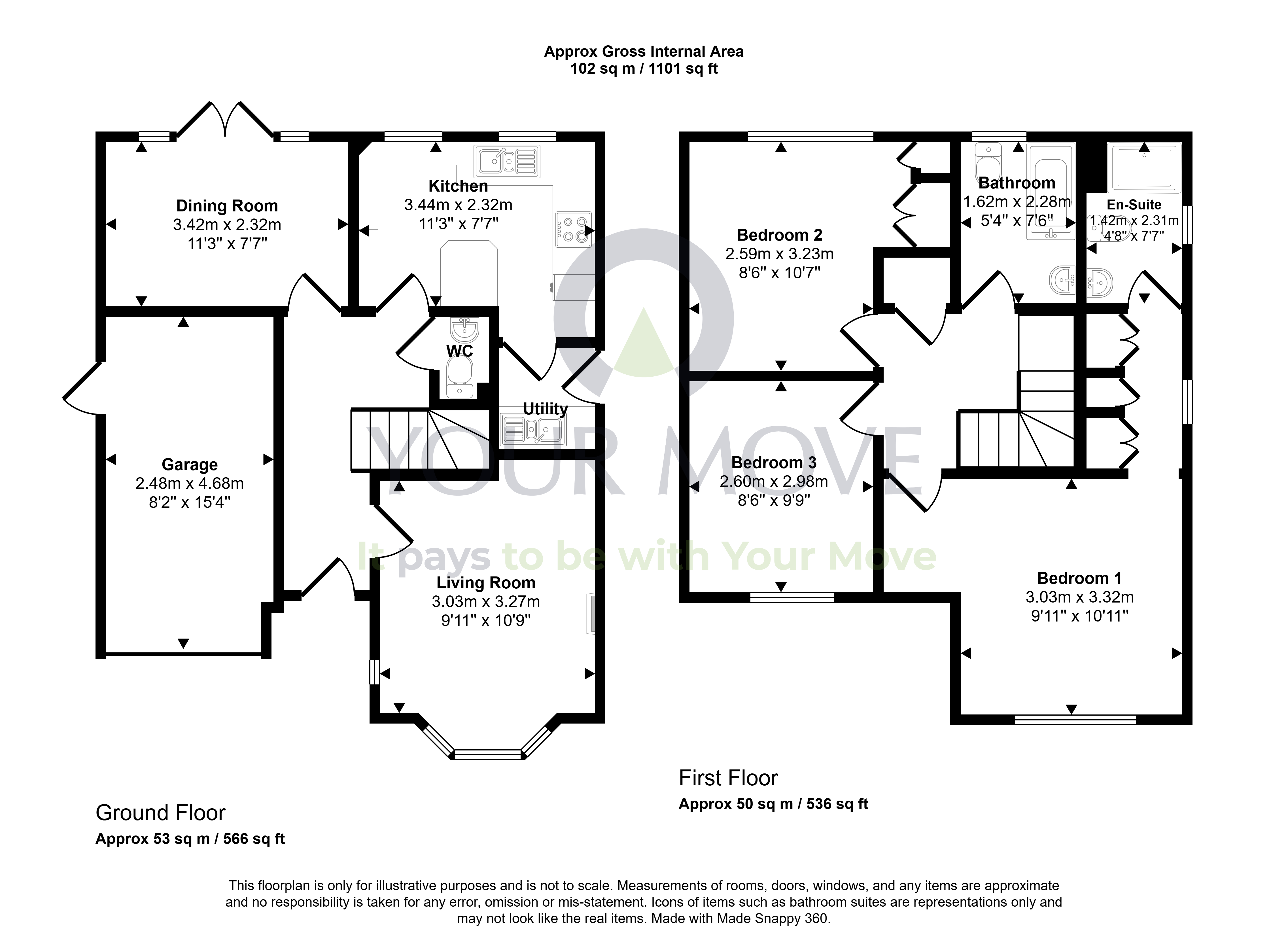 20, Willow Grove, Dumfries floorplan