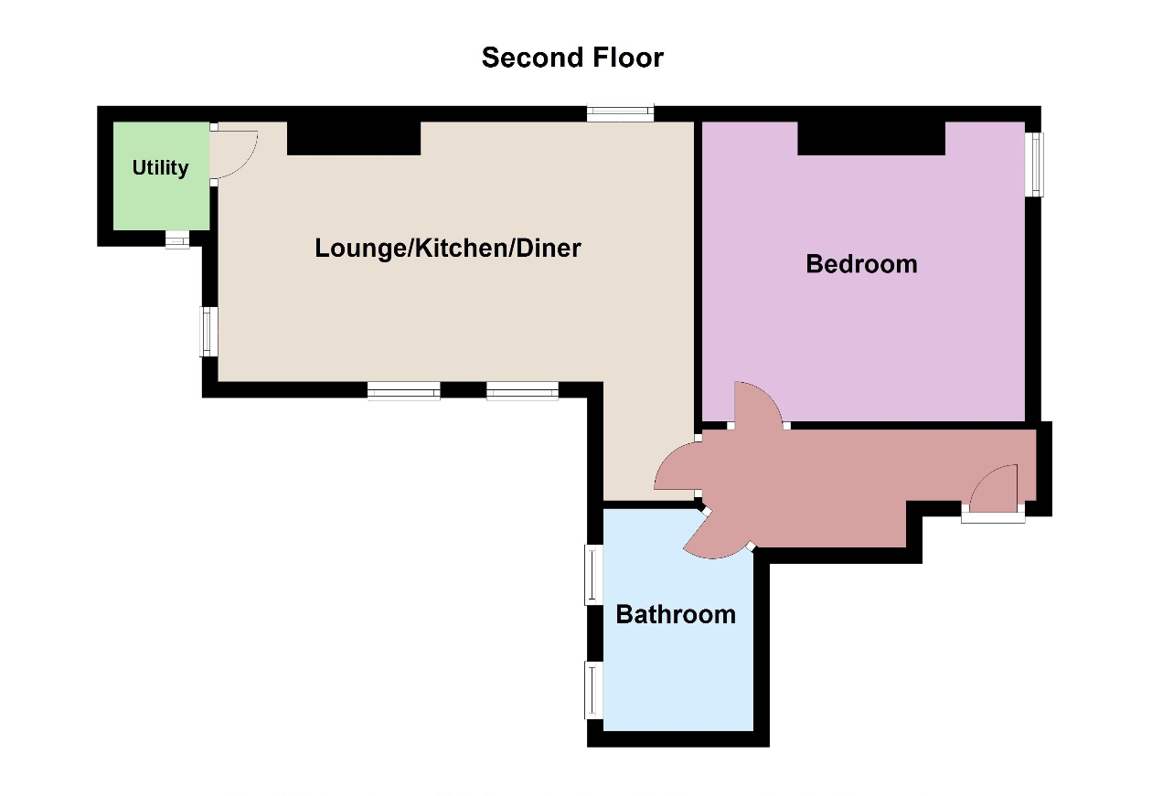 Flat 11 The Arcadian, 42, Fort Hill, Margate floorplan