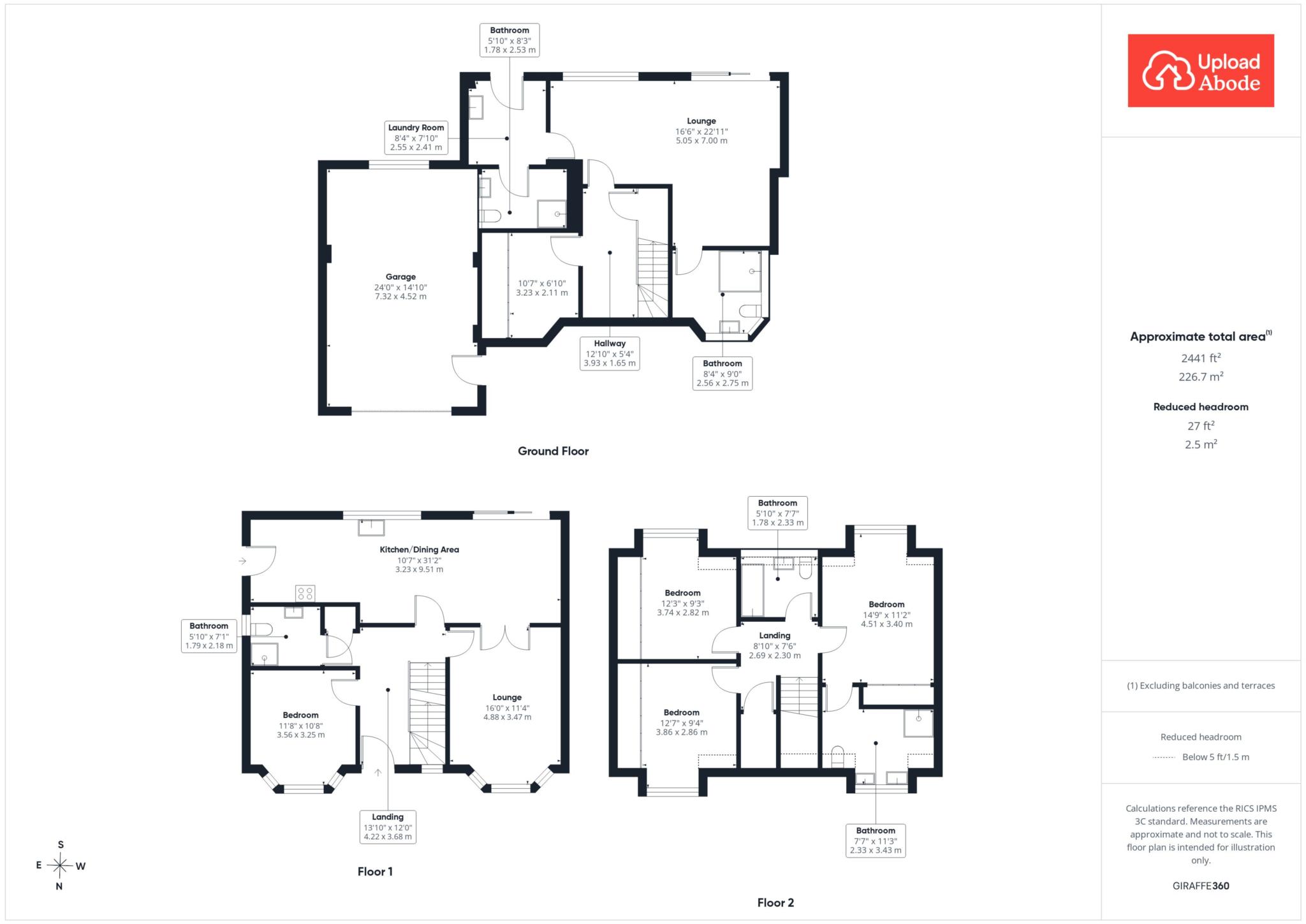 165, Station Road, Shotts floorplan