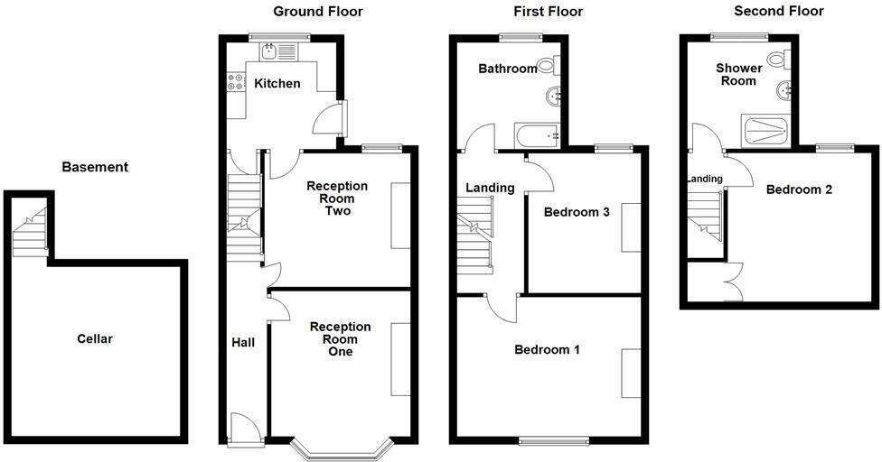 27, Croft Street, Salford floorplan