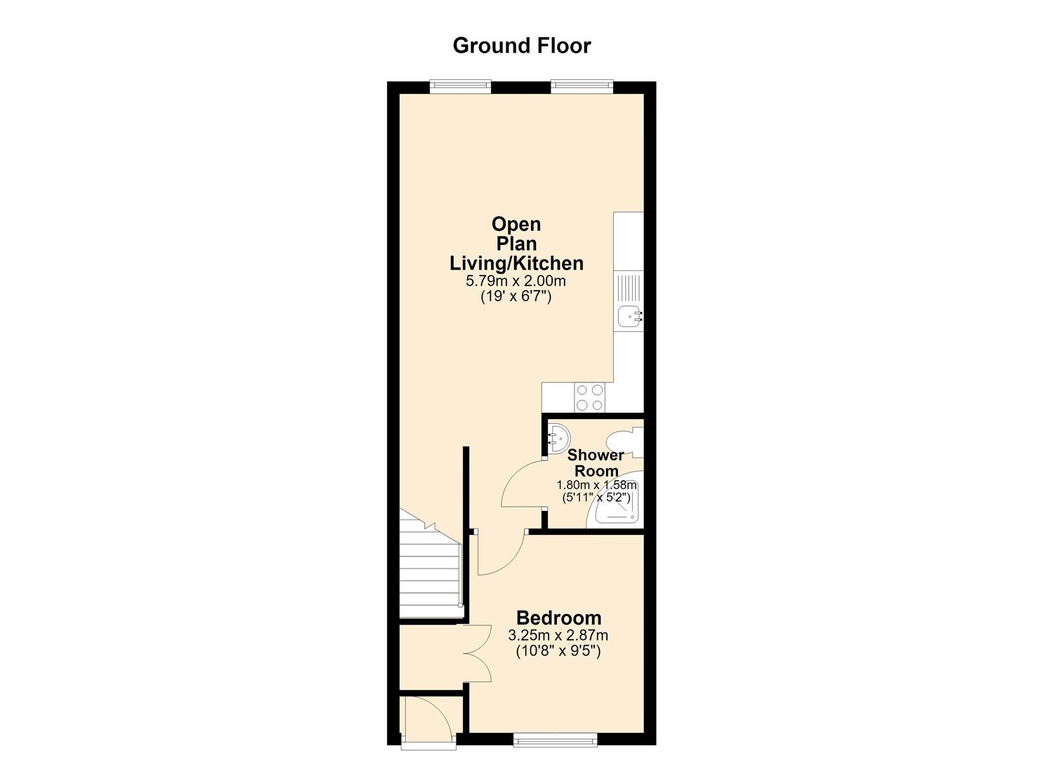 Flat 29, Trafalgar Court, Trafalgar Street, Gillingham floorplan