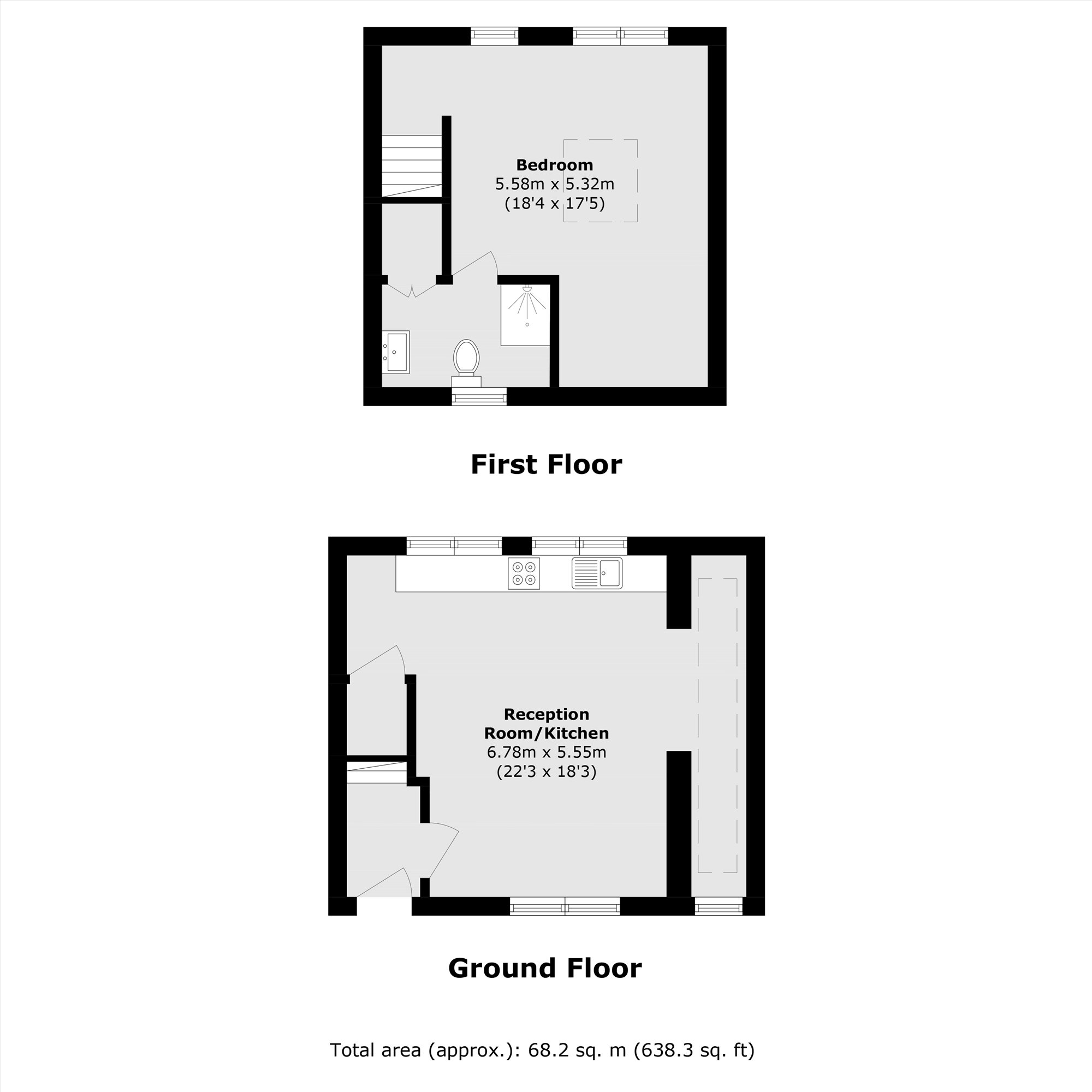 58e, Waldeck Road, LONDON floorplan