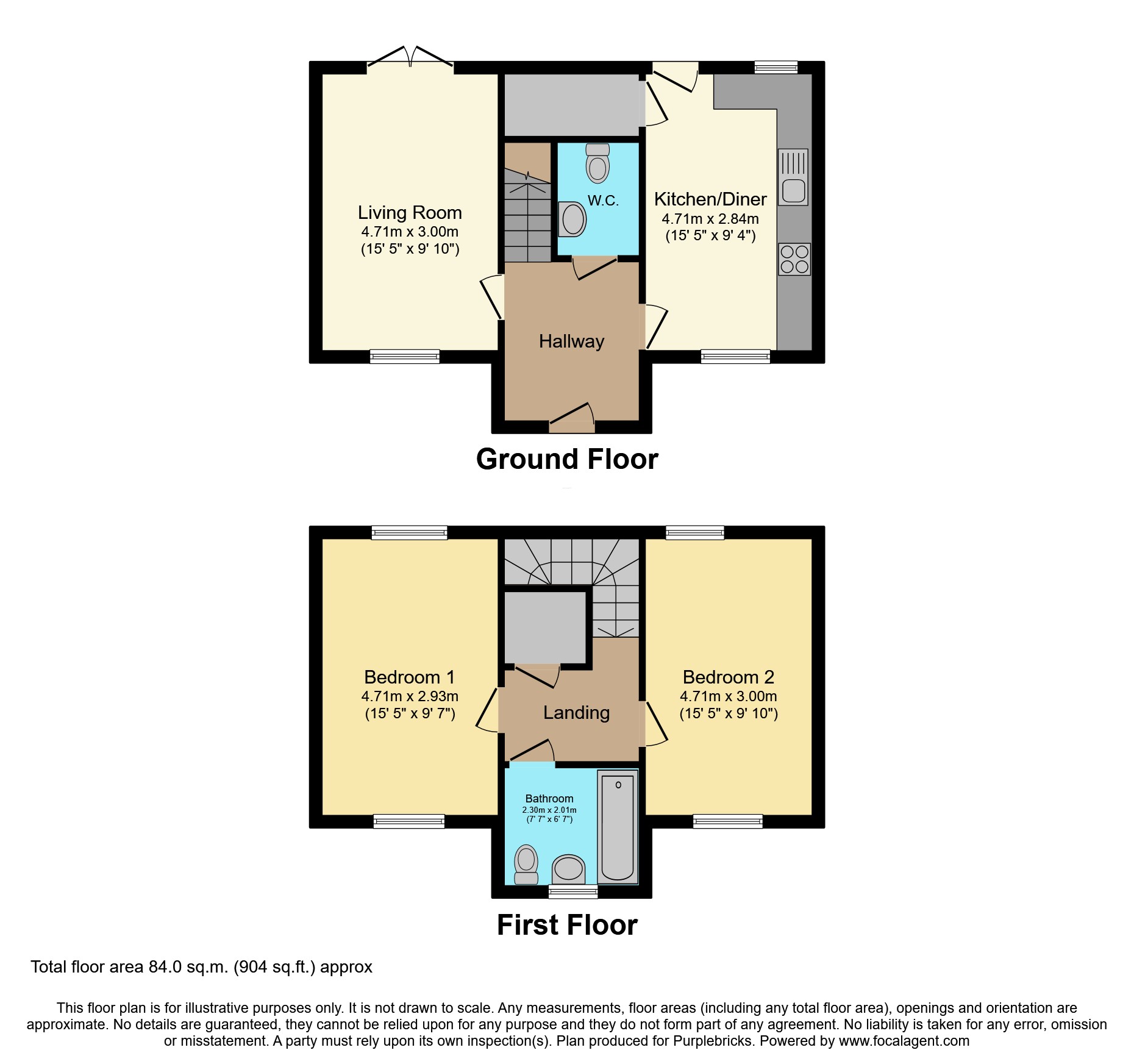 5, Tylney Close, Birmingham floorplan