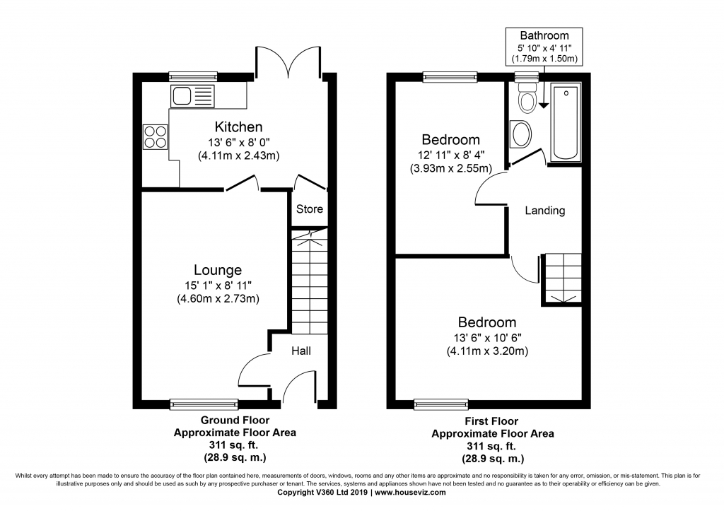 2 Bedrooms Semi-detached house for sale in High Broom Close, Bradford, West Yorkshire BD4