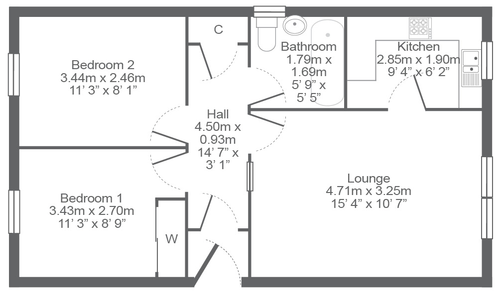 Glasgow floorplan