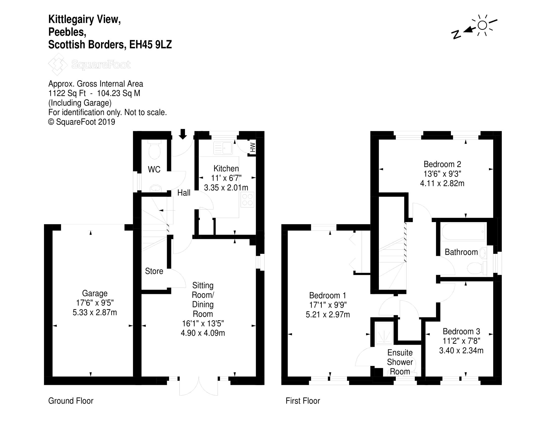 3 Bedrooms Detached house for sale in 53 Kittlegairy View, Peebles EH45