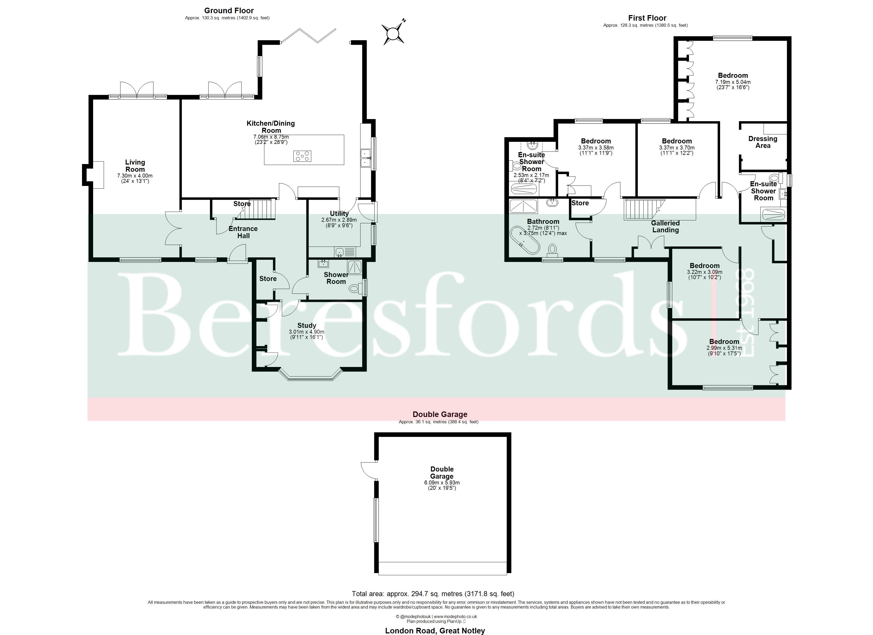 176B, London Road, Braintree floorplan