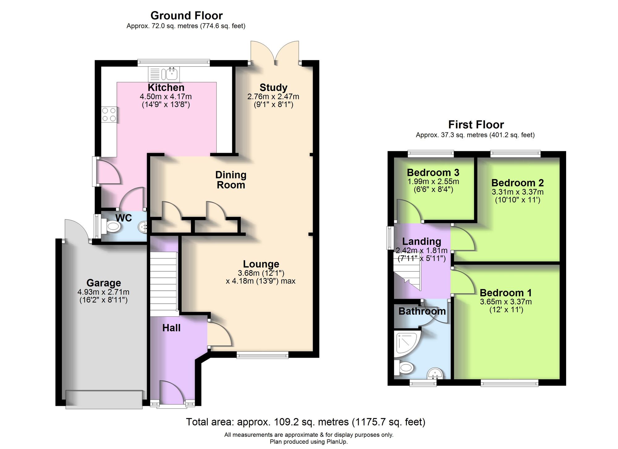 31, Claverley Drive, Telford floorplan
