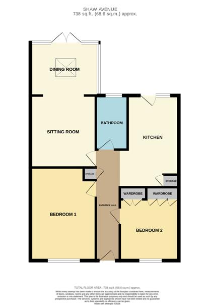 24, Shaw Avenue, Carlton Colville floorplan