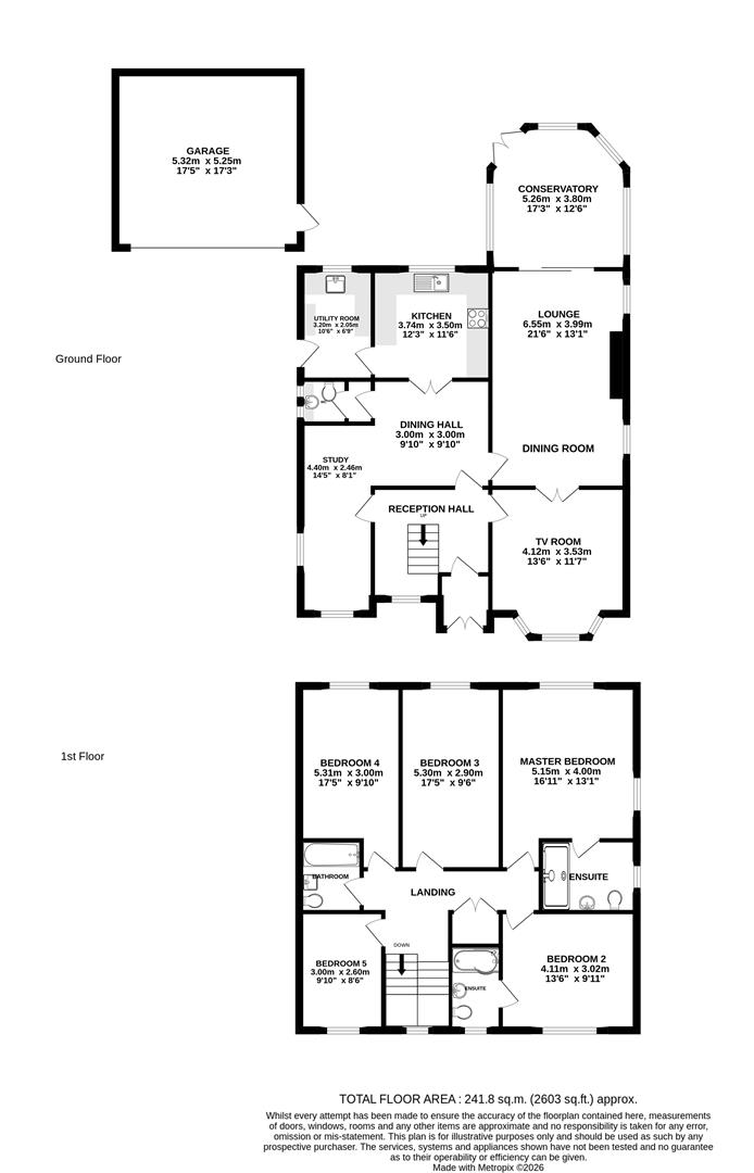 8, Millway, Altrincham floorplan