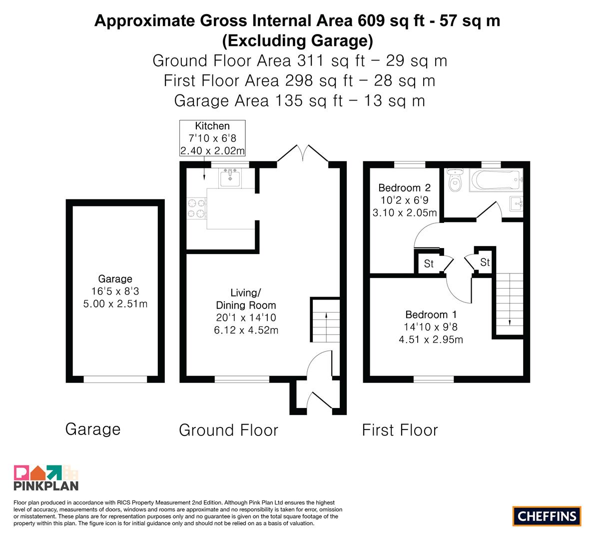 82, Horsham Close, Haverhill floorplan