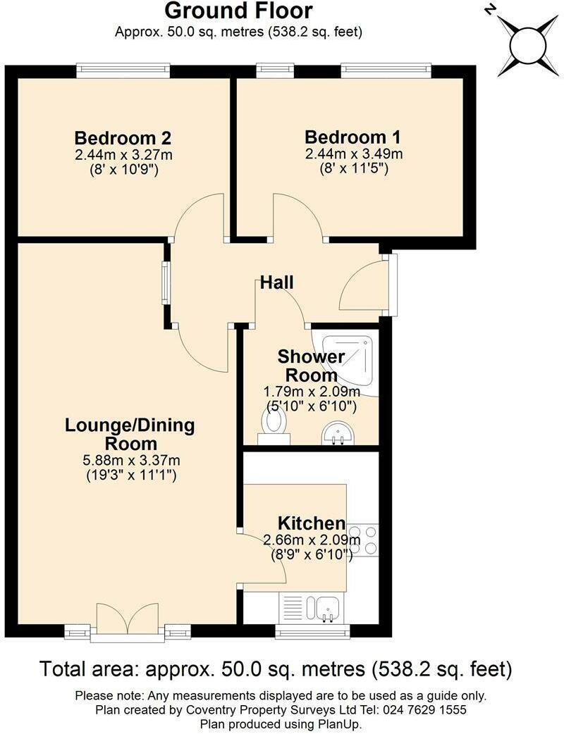 16 Coundon House floorplan