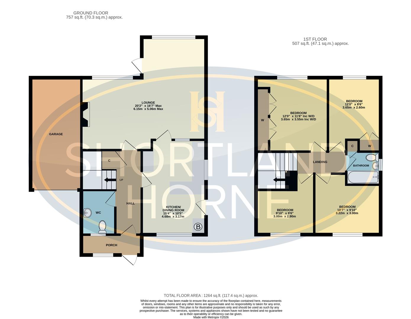 33, Gainford Rise, Coventry floorplan