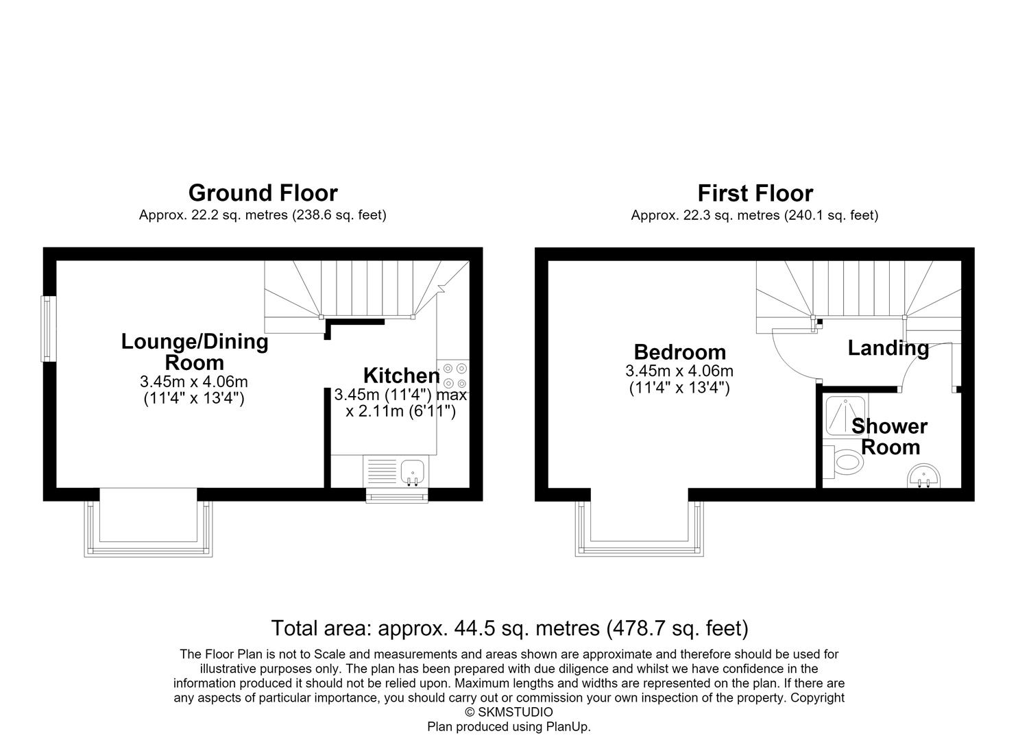 1, Shire Court, St Albans floorplan
