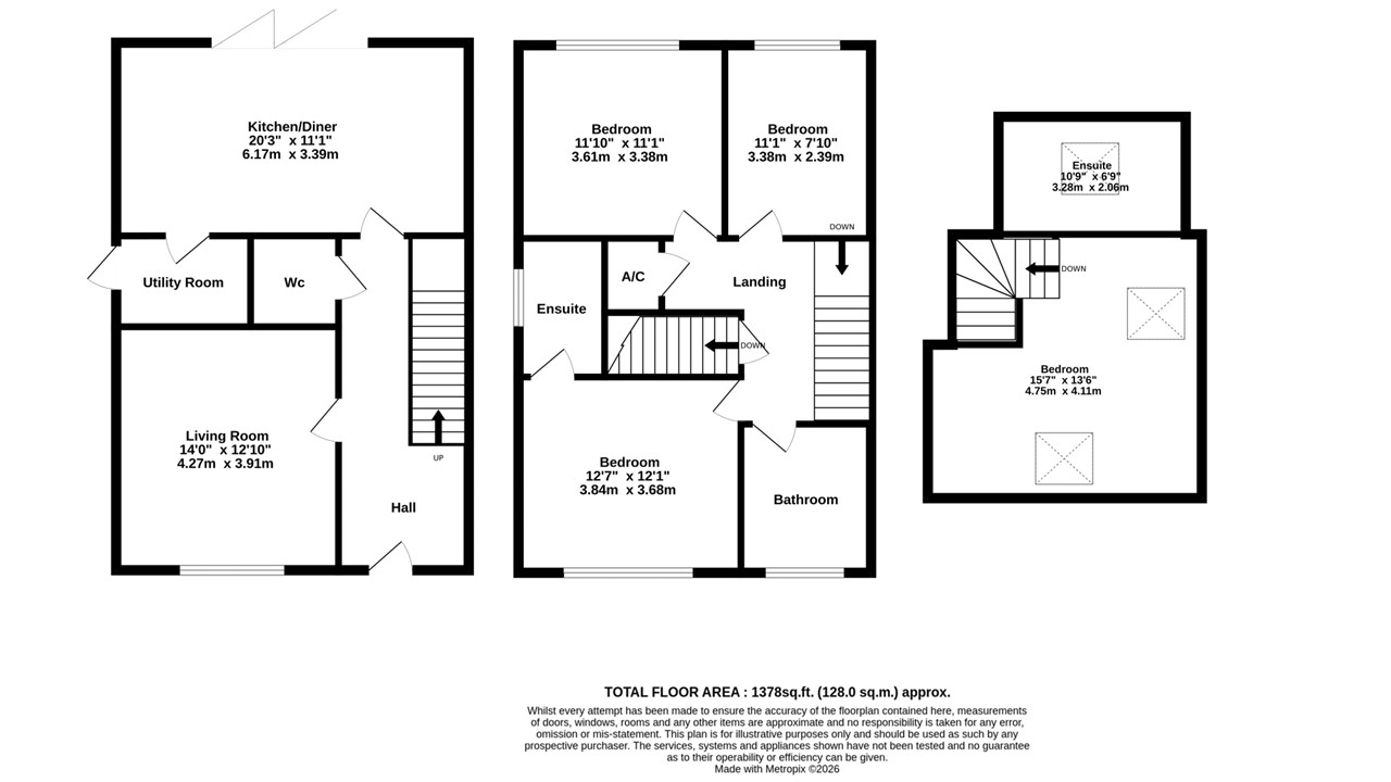 The Forge, 24d, Weatherhill Road, Surrey floorplan