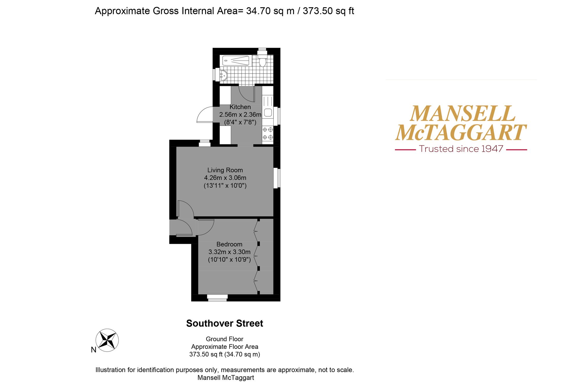 2 Austen House, Brighton floorplan