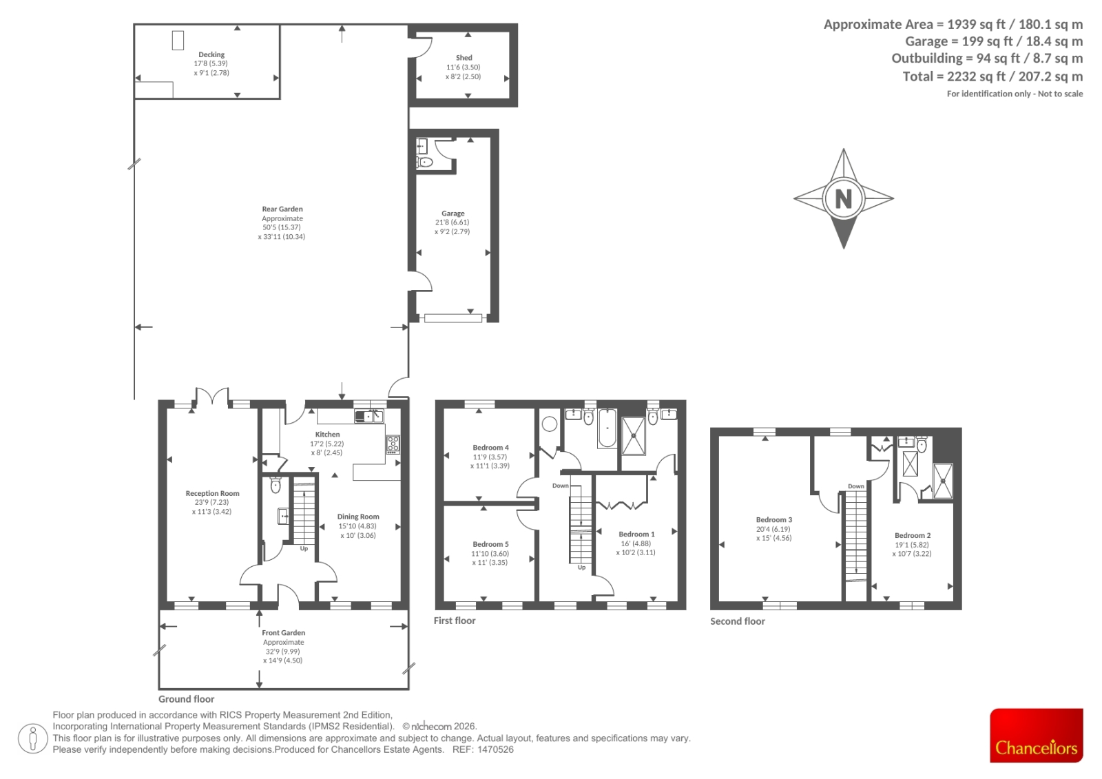 132, Westall Street, Reading floorplan